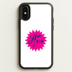 One Pound Fish - British Pop Culture  - British Pop Culture Phone Case for iPhone X / XS