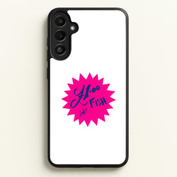One Pound Fish - British Pop Culture  - British Pop Culture Phone Case for Galaxy A34