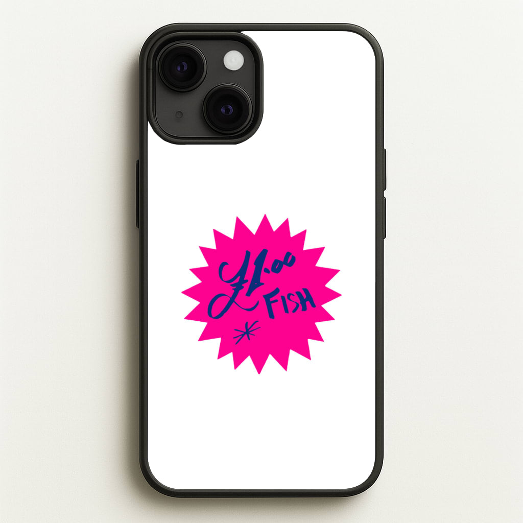 One Pound Fish - British Pop Culture  - British Pop Culture Phone Case for iPhone 13