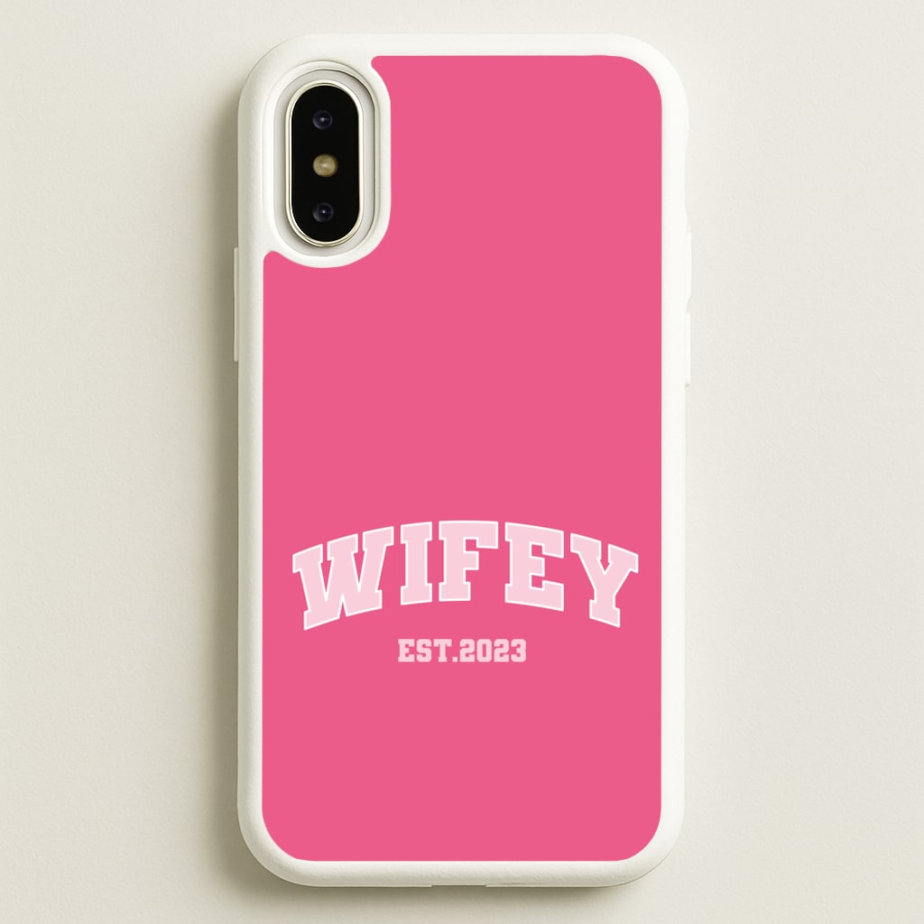 Wifey 2023 - Bridal  - Bridal Phone Case for iPhone X / XS