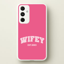 Wifey 2023 - Bridal  - Bridal Phone Case for Galaxy A35