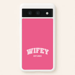 Wifey 2023 - Bridal  - Bridal Phone Case for Google Pixel 8a