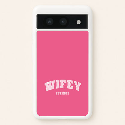 Wifey 2023 - Bridal  - Bridal Phone Case for Google Pixel 8a