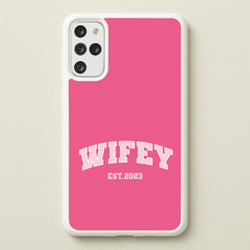 Wifey 2023 - Bridal  - Bridal Phone Case for Galaxy S20 Plus