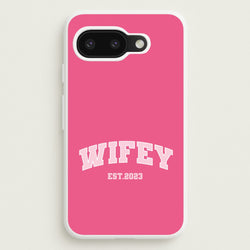 Wifey 2023 - Bridal  - Bridal Phone Case for Google Pixel 9a