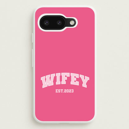 Wifey 2023 - Bridal  - Bridal Phone Case for Google Pixel 9a