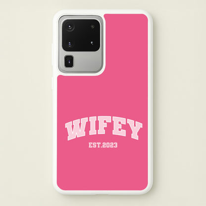 Wifey 2023 - Bridal  - Bridal Phone Case for Galaxy S20 Ultra