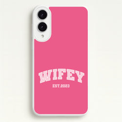 Wifey 2023 - Bridal  - Bridal Phone Case for Galaxy S25 Edge