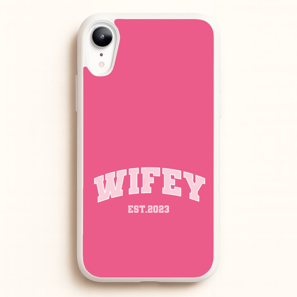 Wifey 2023 - Bridal  - Bridal Phone Case for iPhone XR