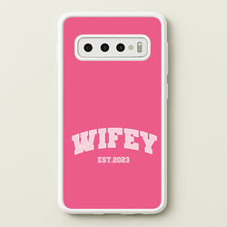 Wifey 2023 - Bridal  - Bridal Phone Case for Galaxy S10