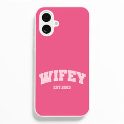Wifey 2023 - Bridal  - Bridal Phone Case for iPhone 16 Plus