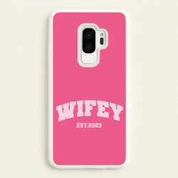 Wifey 2023 - Bridal  - Bridal Phone Case for Galaxy S9 Plus