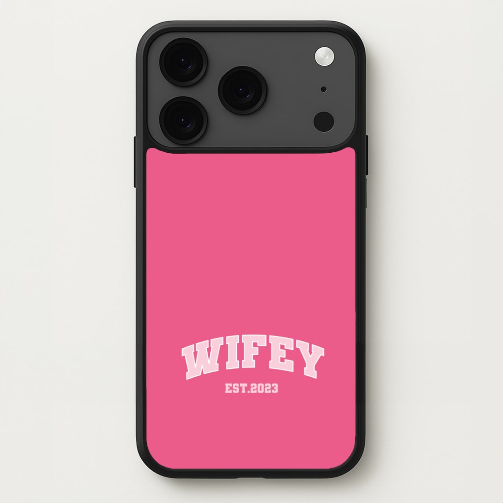 Wifey 2023 - Bridal Phone Case for iPhone 17 Pro Max