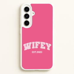 Wifey 2023 - Bridal  - Bridal Phone Case for Galaxy A56