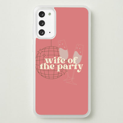 Wife Of The Party - Bridal  - Bridal Phone Case for Galaxy Note 20