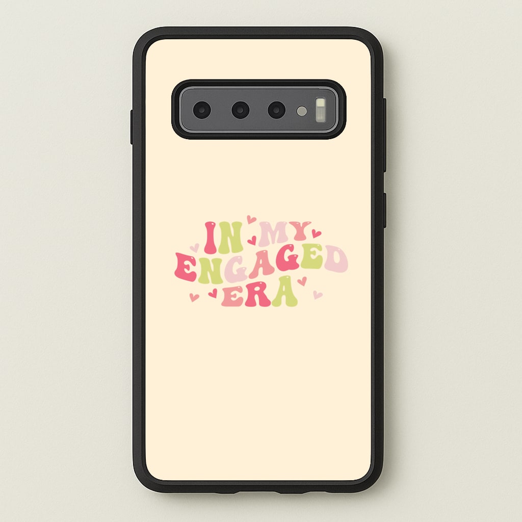 In My Engaged Era - Bridal  - Bridal Phone Case for Galaxy S10 Plus