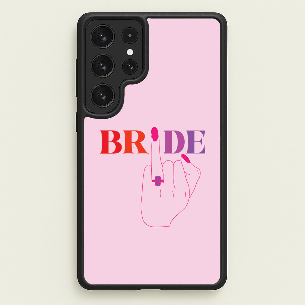 Bride - Bridal   - Bridal Phone Case for Galaxy S22 Ultra
