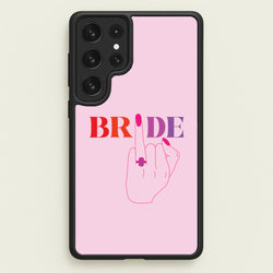 Bride - Bridal   - Bridal Phone Case for Galaxy S22 Ultra