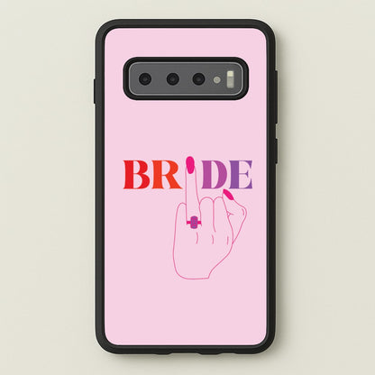 Bride - Bridal   - Bridal Phone Case for Galaxy S10 Plus