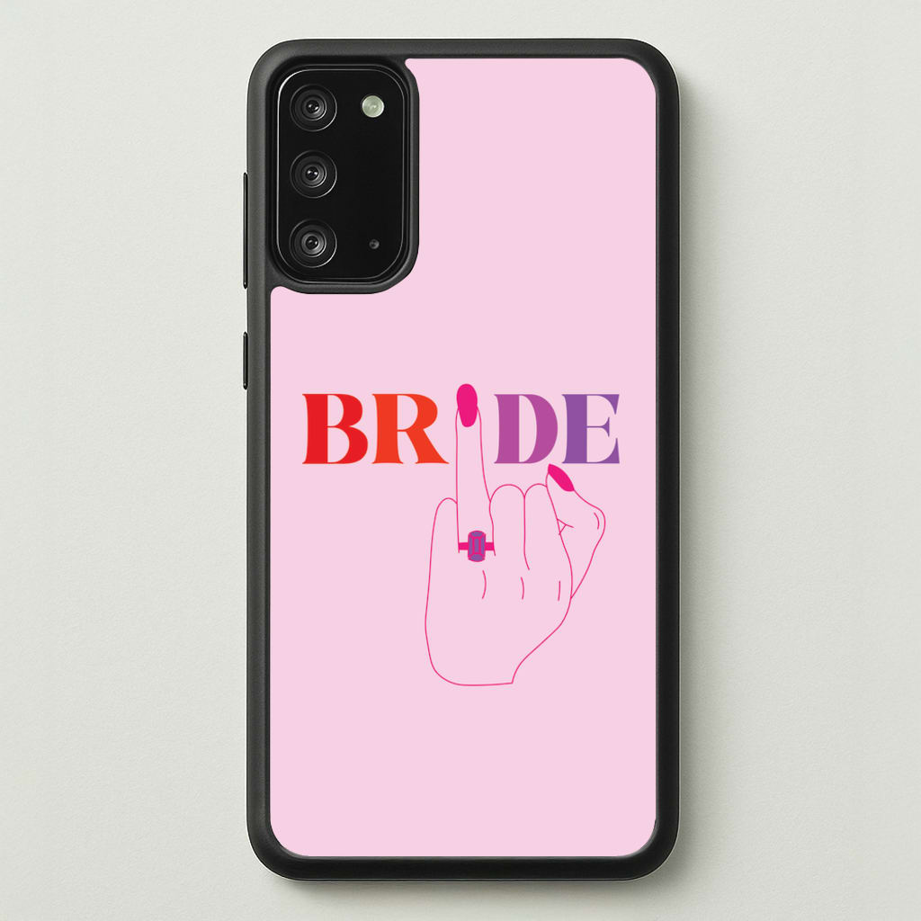 Bride - Bridal   - Bridal Phone Case for Galaxy Note 20