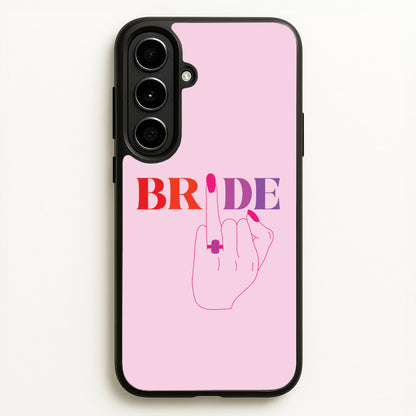 Bride - Bridal   - Bridal Phone Case for Galaxy A56