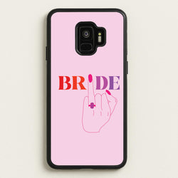 Bride - Bridal   - Bridal Phone Case for Galaxy S9