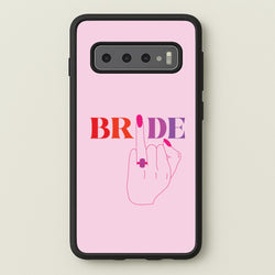 Bride - Bridal   - Bridal Phone Case for Galaxy S10