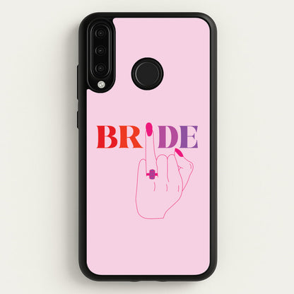 Bride - Bridal   - Bridal Phone Case for Huawei P30 Lite
