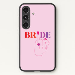 Bride - Bridal   - Bridal Phone Case for Galaxy S24