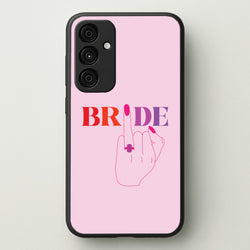 Bride - Bridal   - Bridal Phone Case for Galaxy A55
