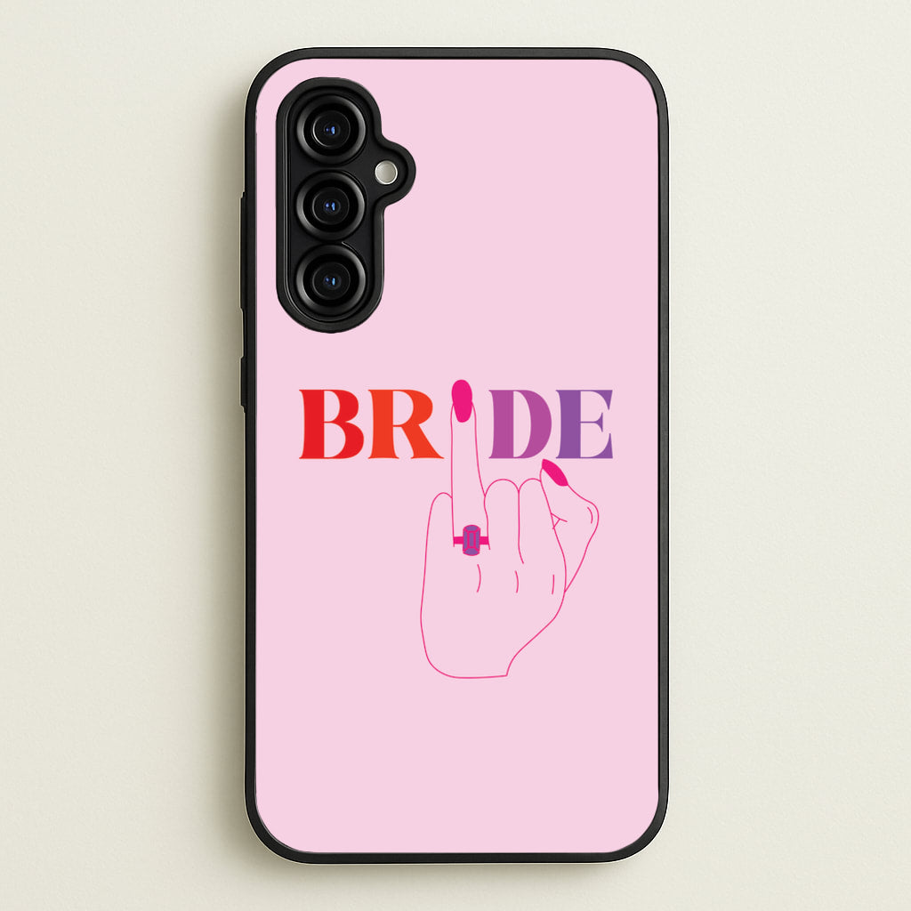 Bride - Bridal   - Bridal Phone Case for Galaxy A54