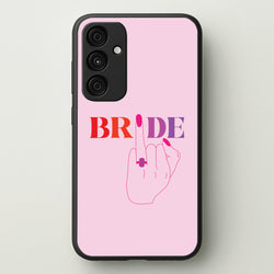 Bride - Bridal   - Bridal Phone Case for Galaxy A35