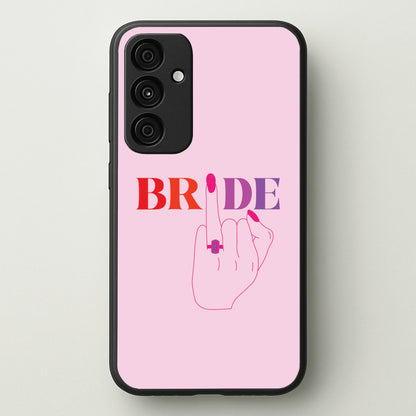 Bride - Bridal   - Bridal Phone Case for Galaxy A35