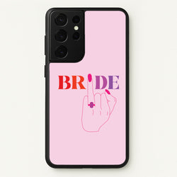 Bride - Bridal   - Bridal Phone Case for Galaxy S21 Ultra