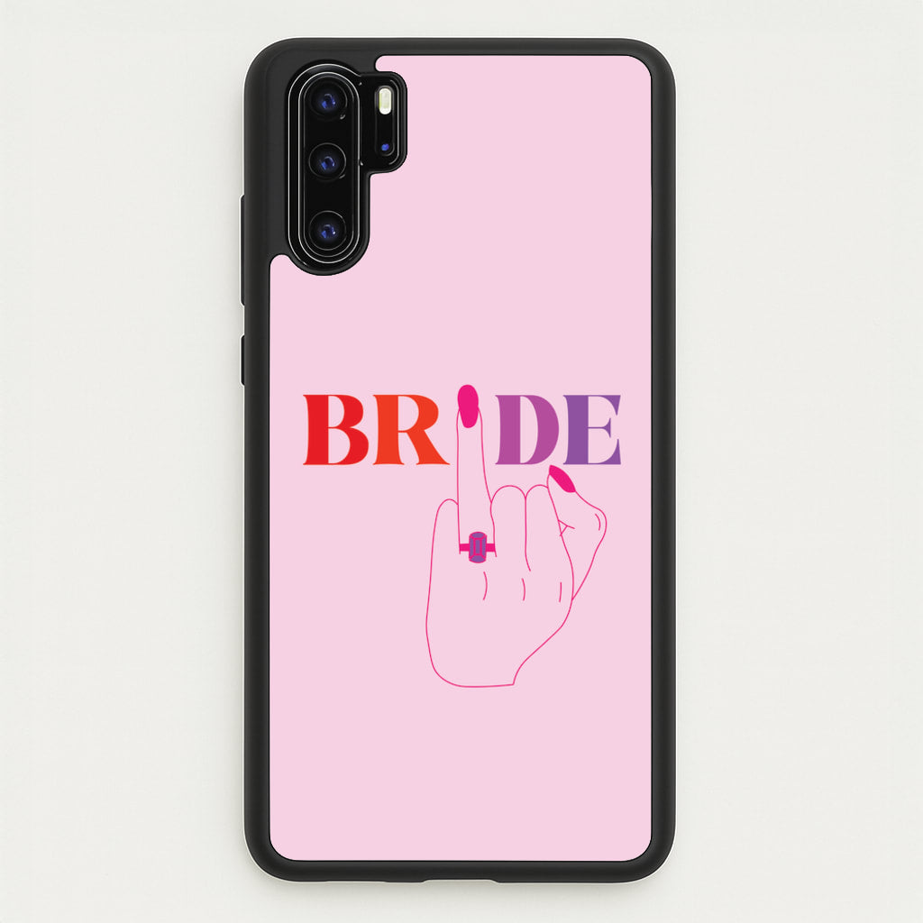 Bride - Bridal   - Bridal Phone Case for Huawei P30 Pro