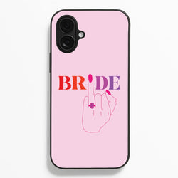 Bride - Bridal   - Bridal Phone Case for iPhone 16 Plus
