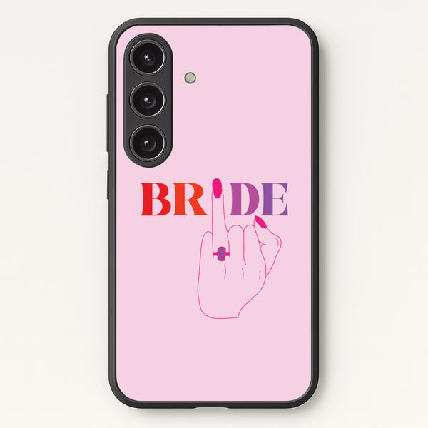 Bride - Bridal   - Bridal Phone Case for Galaxy S25