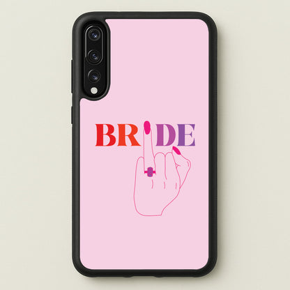 Bride - Bridal   - Bridal Phone Case for Huawei P20 Pro
