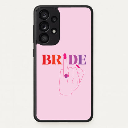 Bride - Bridal   - Bridal Phone Case for Galaxy A53
