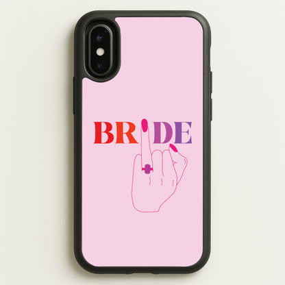 Bride - Bridal   - Bridal Phone Case for iPhone X / XS