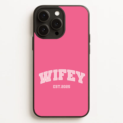 Wifey 2025  - Bridal Phone Case for iPhone 16 Pro Max