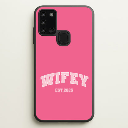Wifey 2025  - Bridal Phone Case for Galaxy A21s