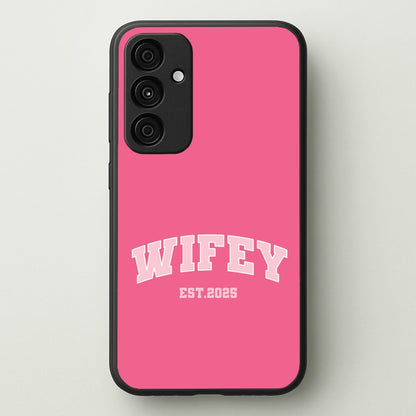 Wifey 2025  - Bridal Phone Case for Galaxy A55