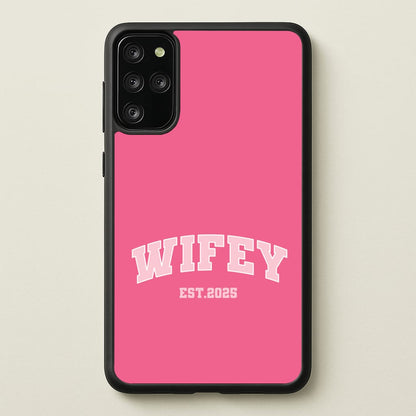 Wifey 2025  - Bridal Phone Case for Galaxy S20 Plus