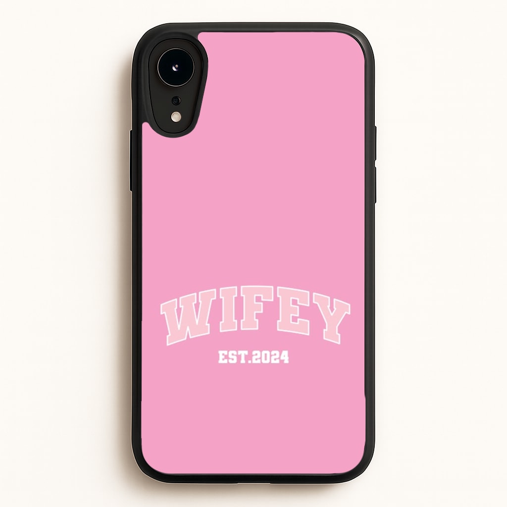 Wifey 2024 - Bridal  - Bridal Phone Case for iPhone XR