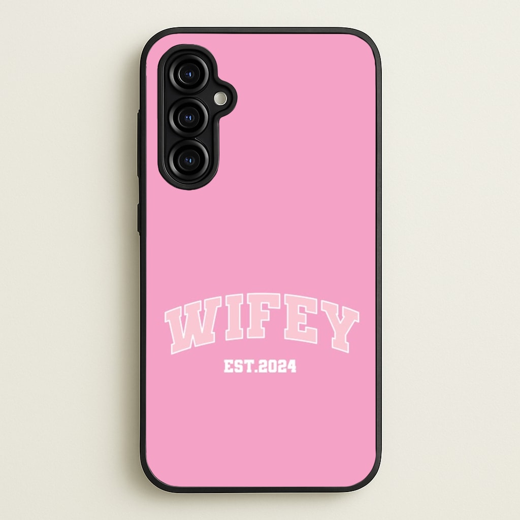 Wifey 2024 - Bridal  - Bridal Phone Case for Galaxy A54