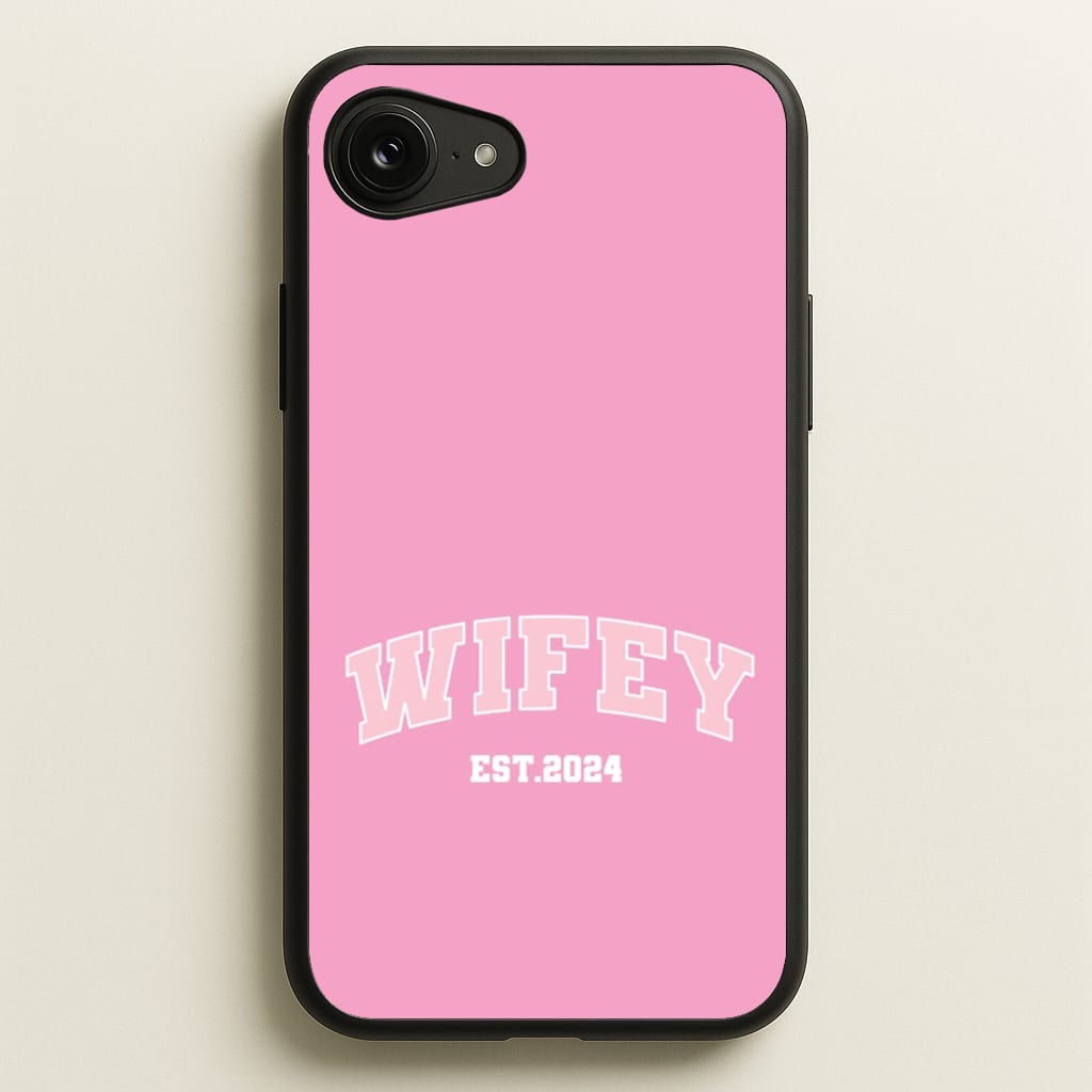 Wifey 2024 - Bridal  - Bridal Phone Case for iPhone 16e