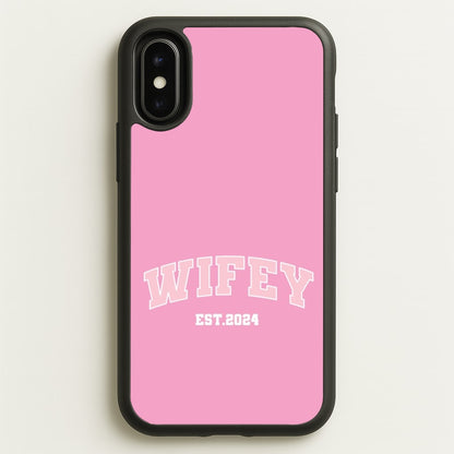 Wifey 2024 - Bridal  - Bridal Phone Case for iPhone X / XS