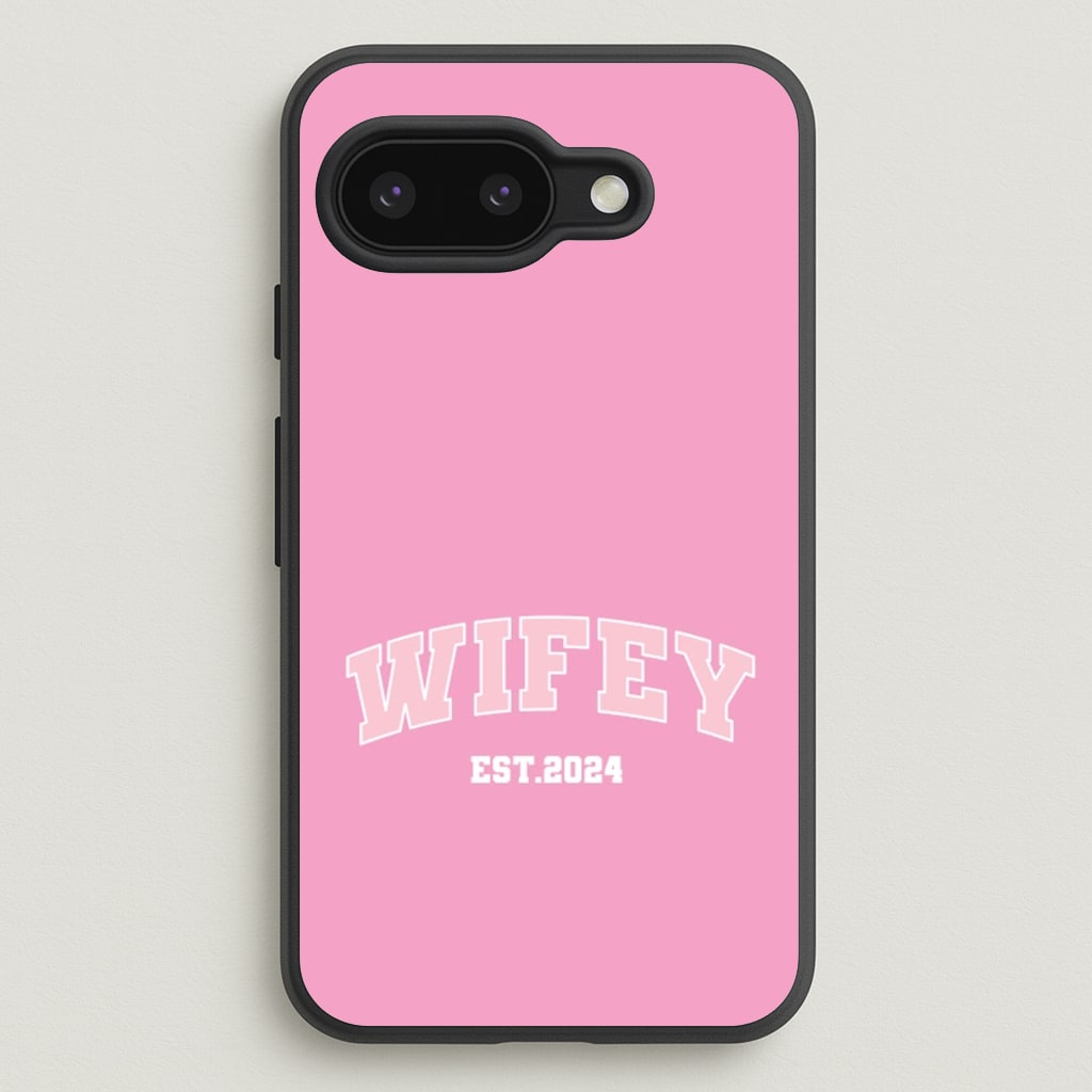 Wifey 2024 - Bridal  - Bridal Phone Case for Google Pixel 9a
