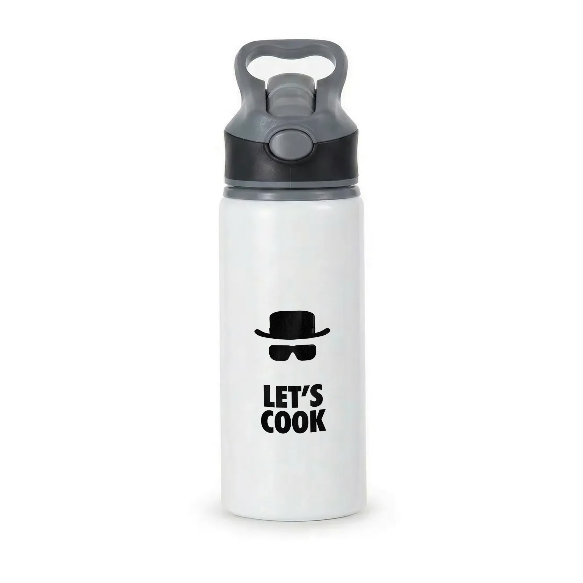 Let's Cook Active Water Bottle - Black